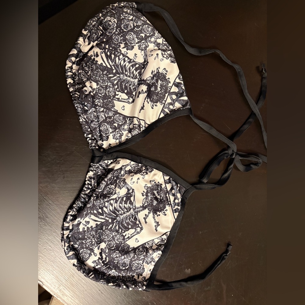 GRATEFUL DEAD 🌹 Bertha Bikini Top XL